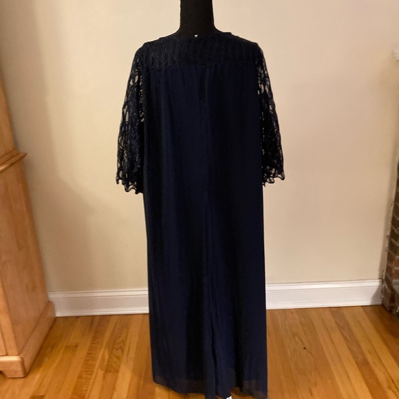 Navy Blue Mother of the Bride or Groom Dress 2XL - Picture 2 of 2